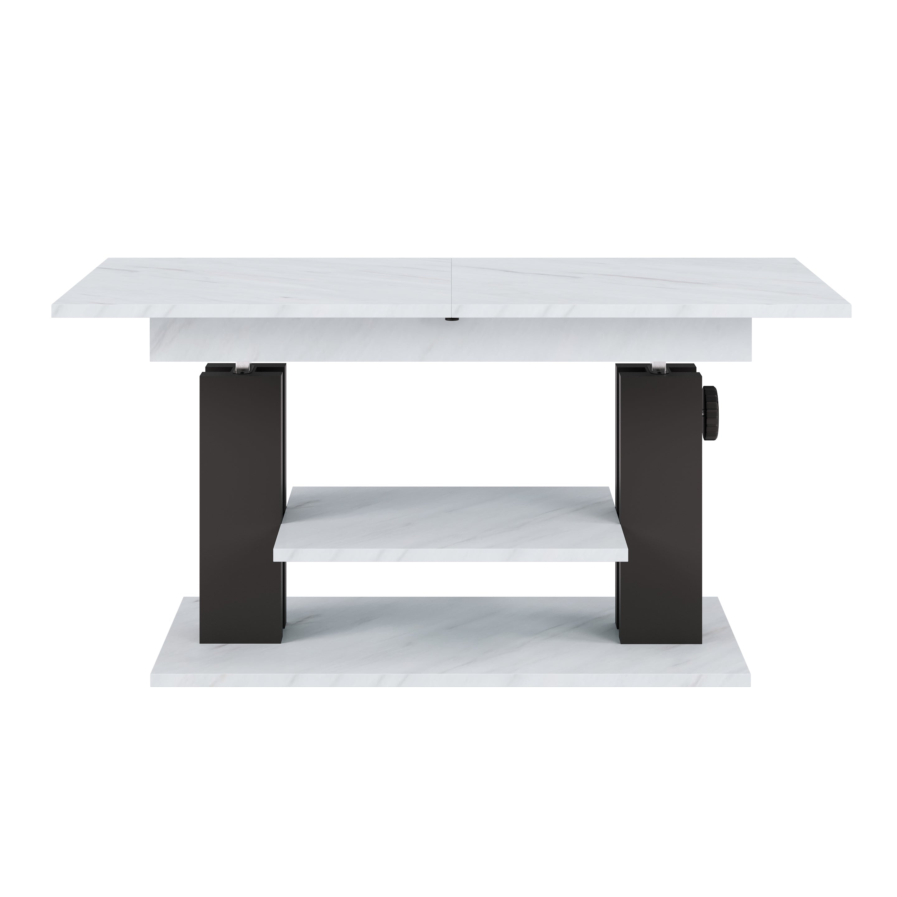 Moduvo, Marble effect, Extending Coffee table to Dining table
