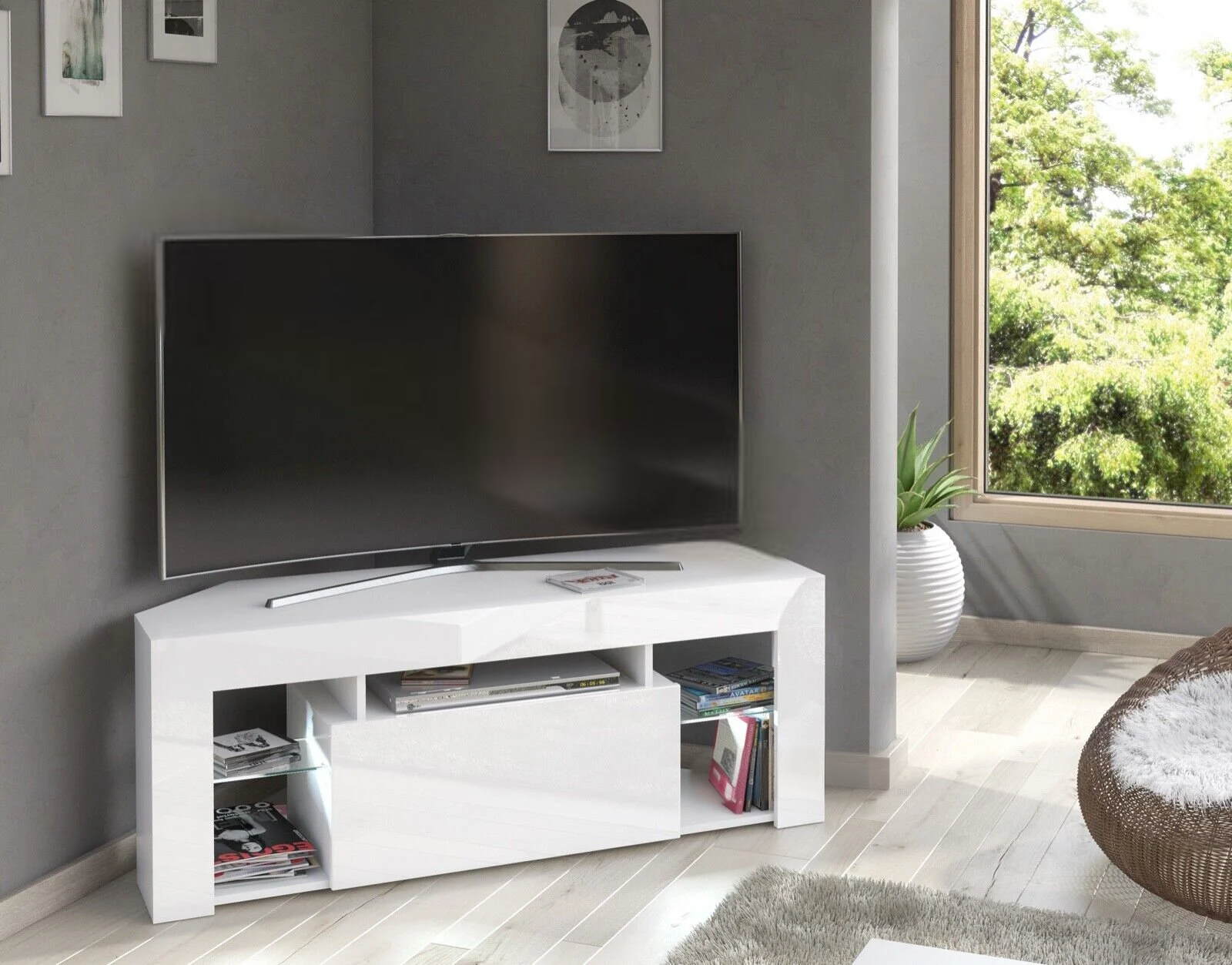 Milano 05 TV Stand 125cm