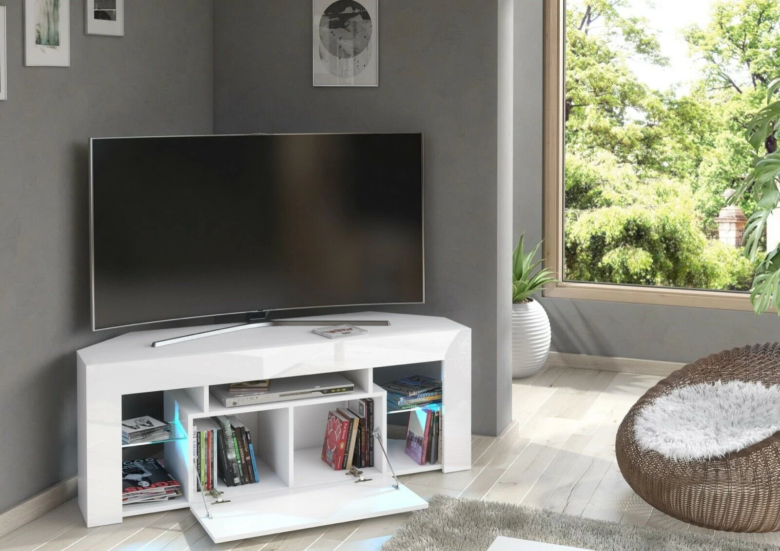 Milano 05 TV Stand 125cm