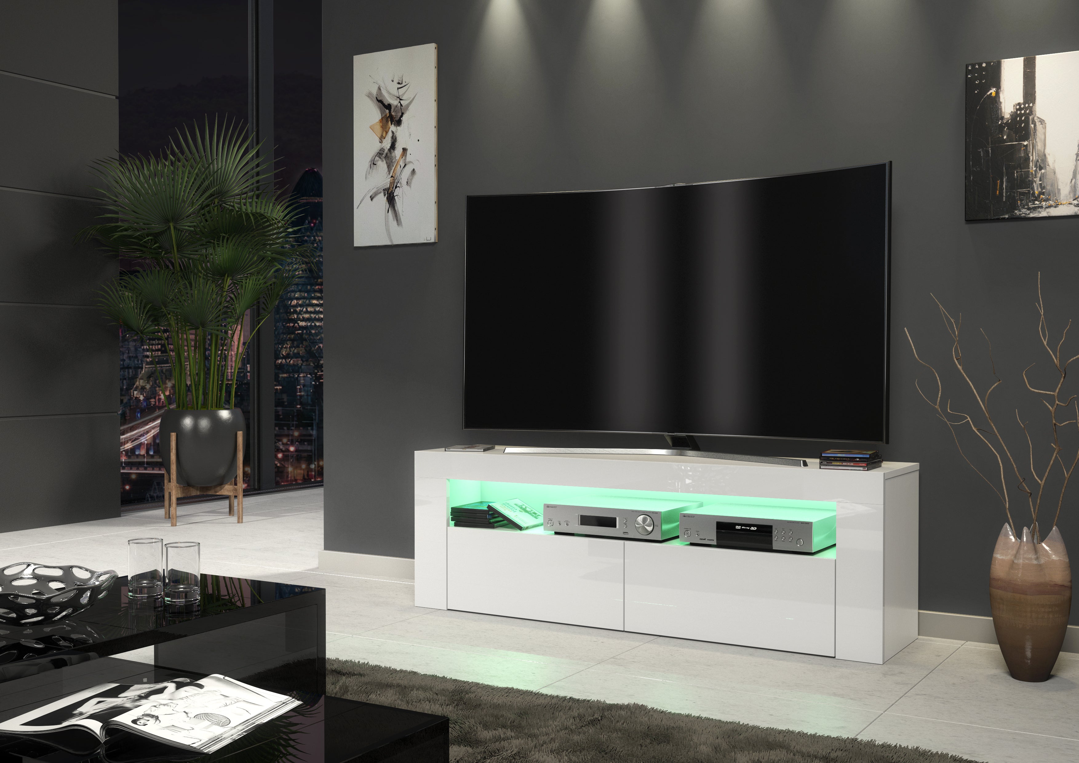 Clifton 03 TV Stand 125cm