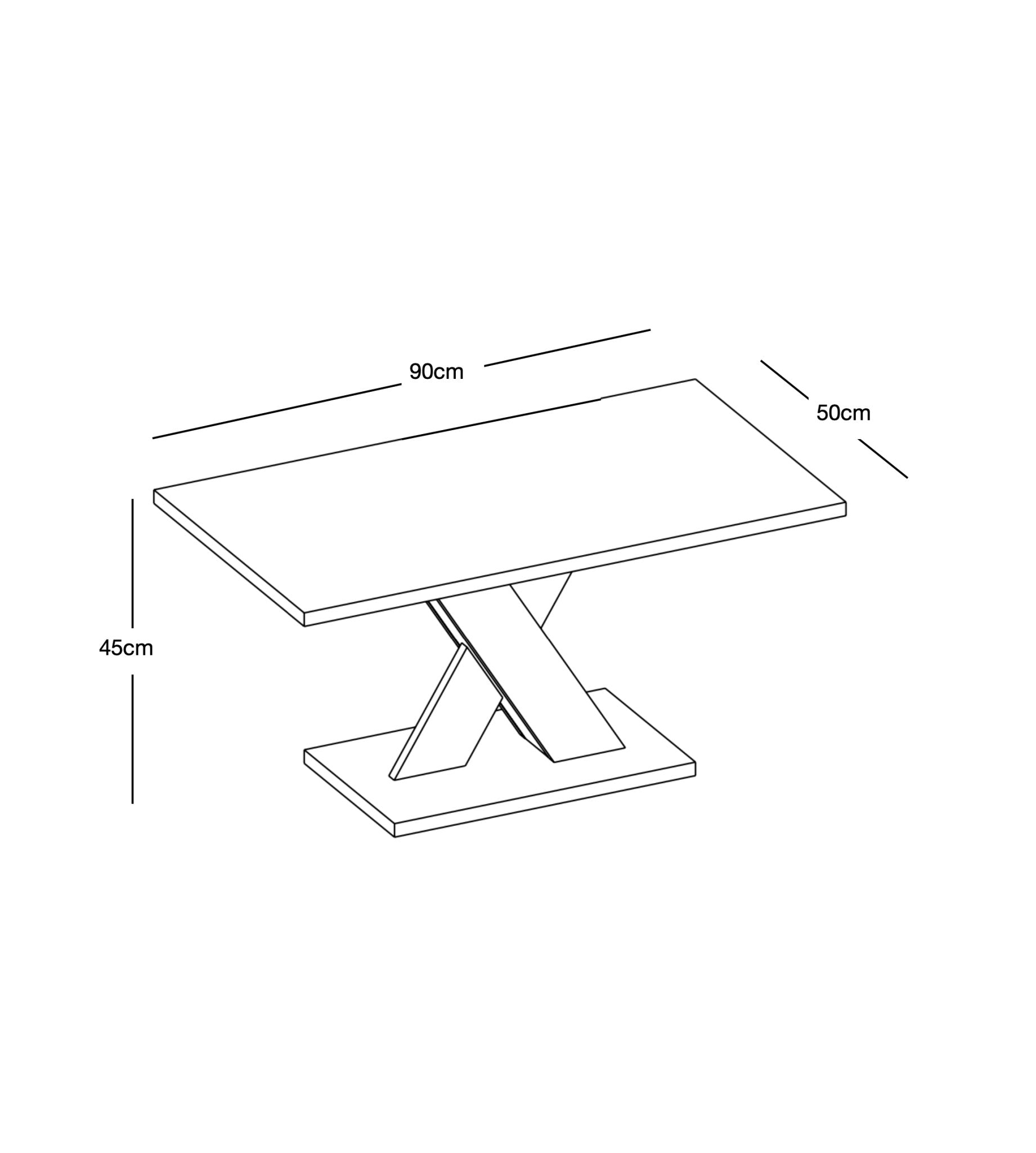 Enzo 02W Coffee Table - Furneo