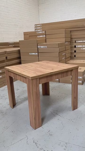 Load video: Golden 01 Dining Table