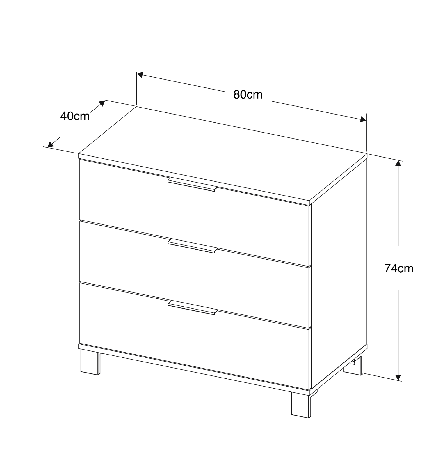 Cozy 03 Chest of Drawers