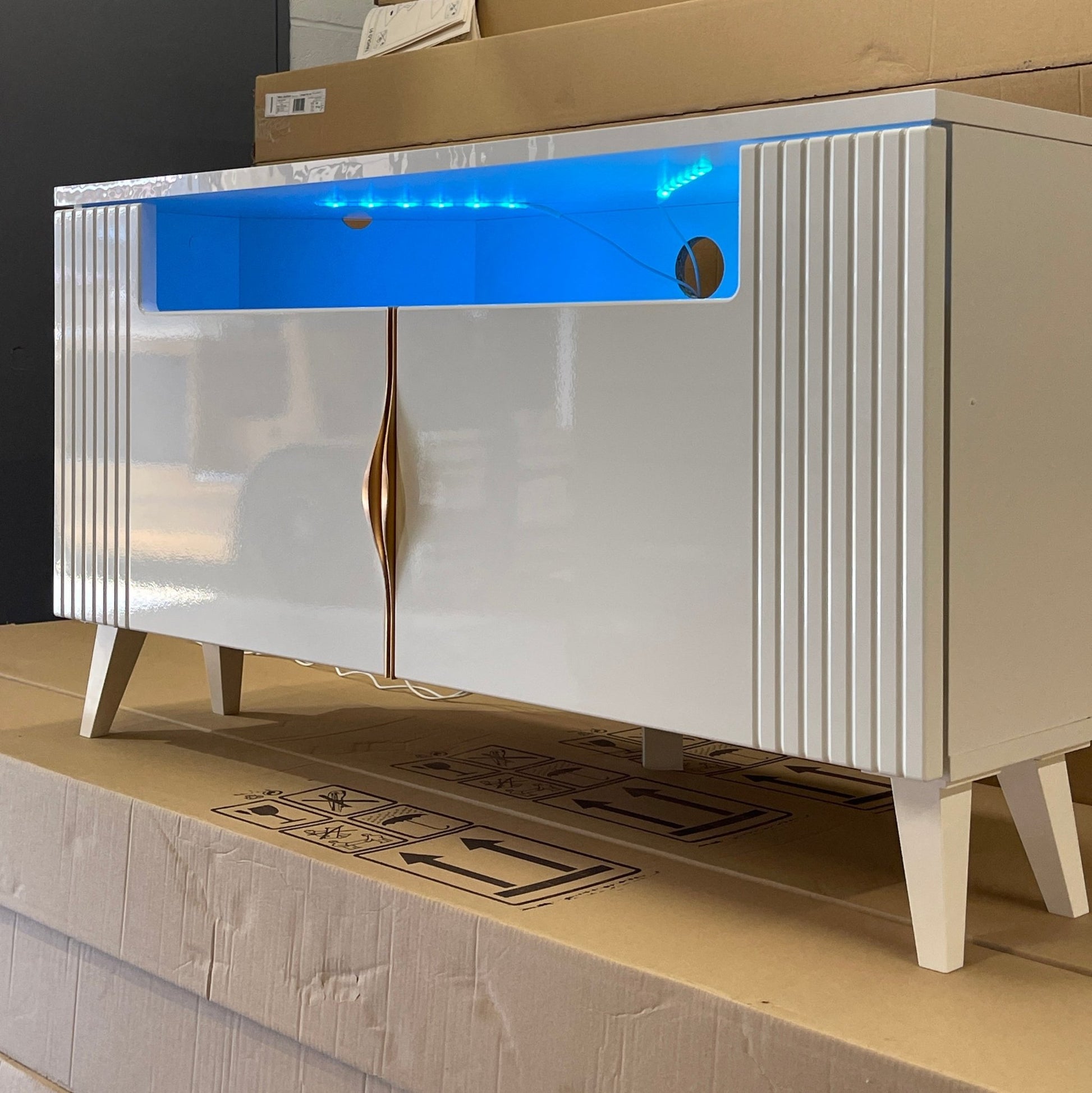 Azzurro 06 TV Stand 100cm - Furneo