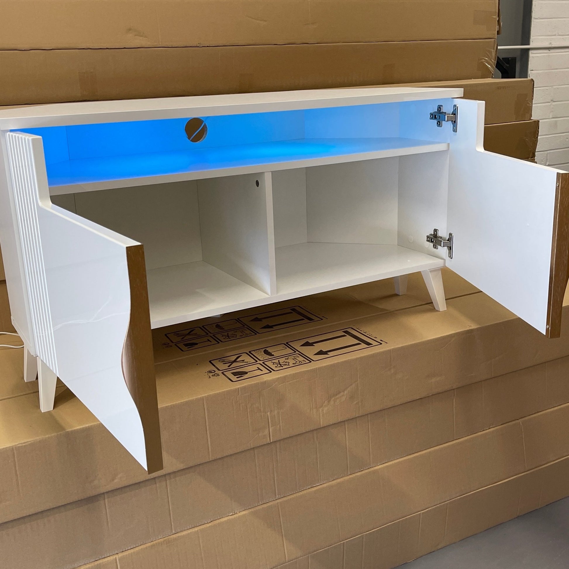 Azzurro 06 TV Stand 100cm - Furneo