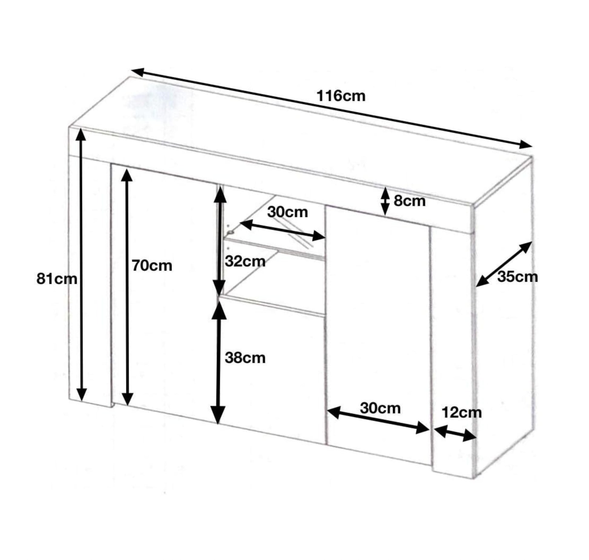 Clifton 05 Sideboard - Furneo